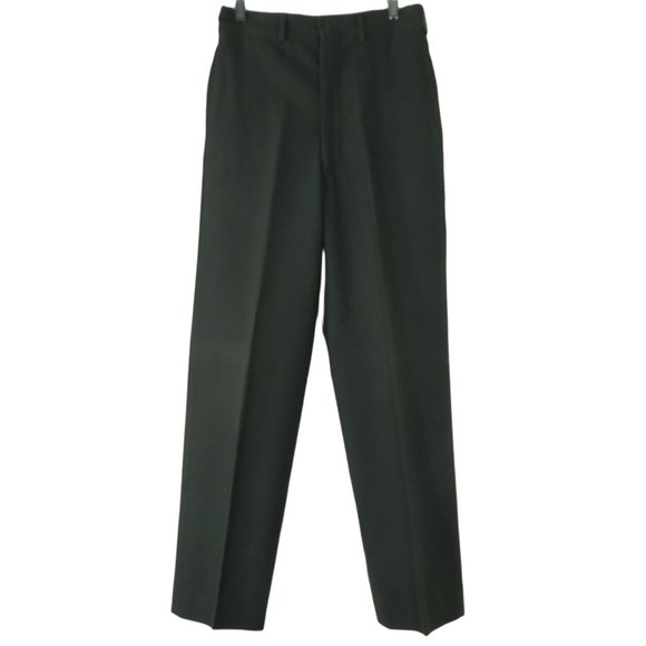 US Military Pants Vintage 7s Military Army Green Dress Pants Uniform Mens 30 X 3 High Waist